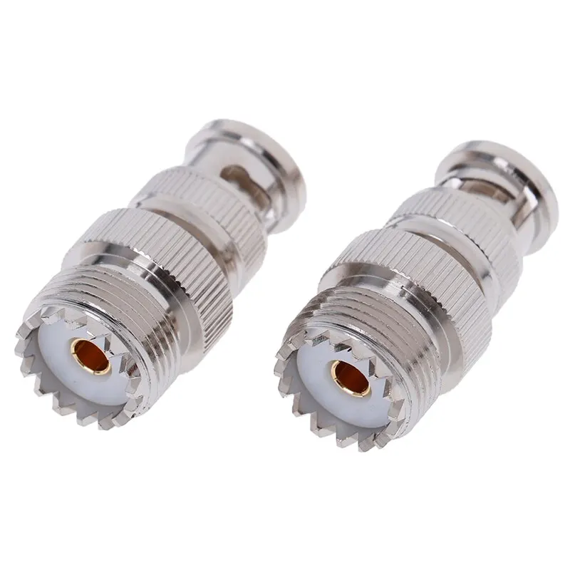 

1 шт. BNC штекер к SO239 UHF гнездо RF коаксиальный адаптер Кабельный разъем