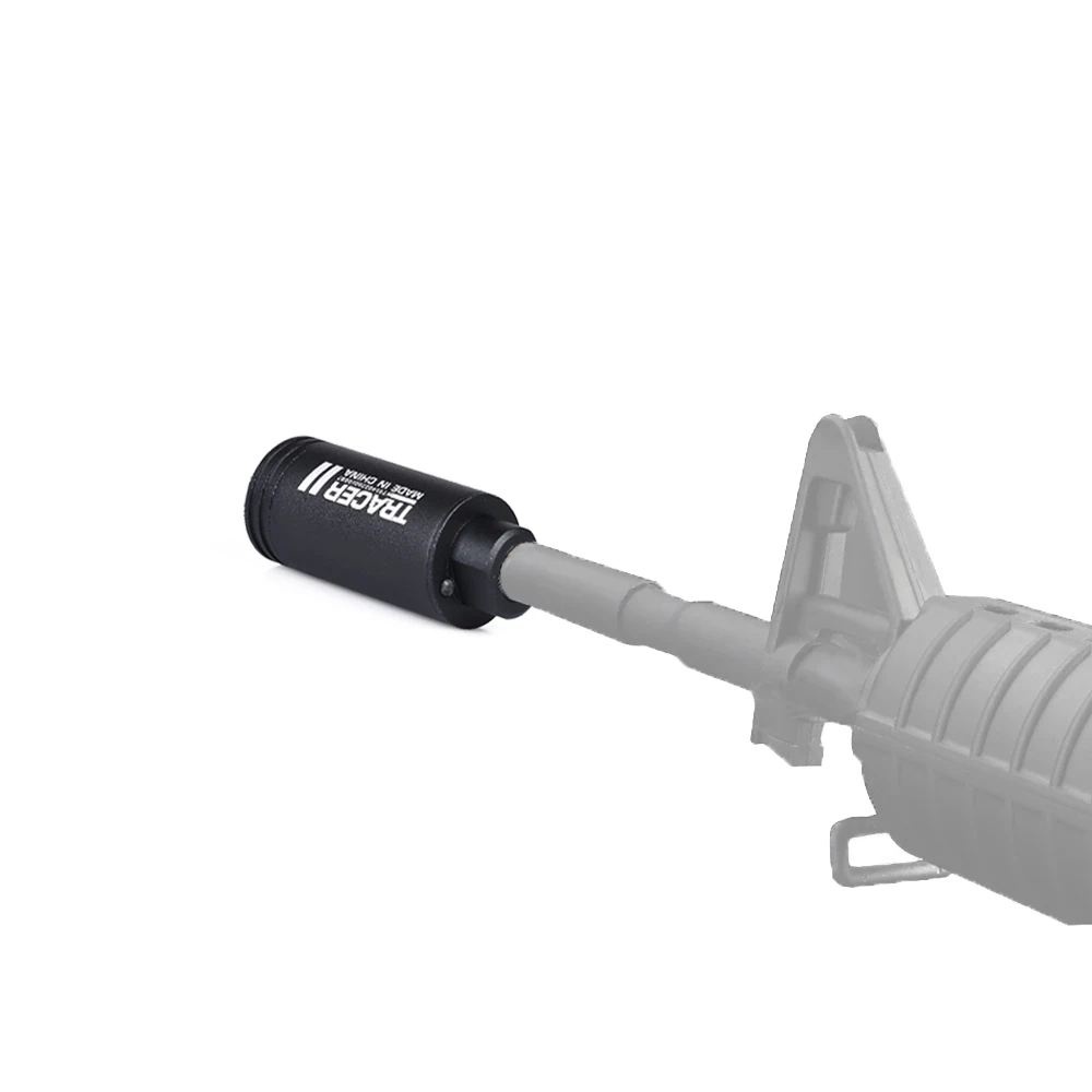 

Airsoft Tracer Lighter Adaptation Interface for GBB Glock Paintball Barrel Elbow Adapter Accessories