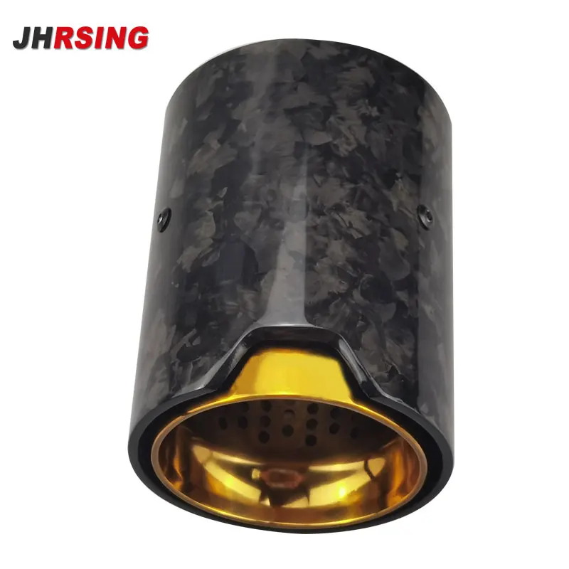 

1 шт. JHRSING эффективный стиль углеродное волокно выхлопной наконечник для автомобиля глушитель выхлопной трубы изменение Мода черный хвостовой трубы