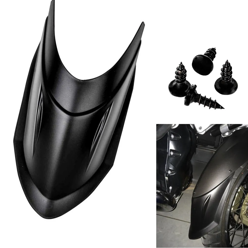 Черное переднее крыло мотоцикла расширитель брызговика колеса для BMW R1200GS LC 2013 2015