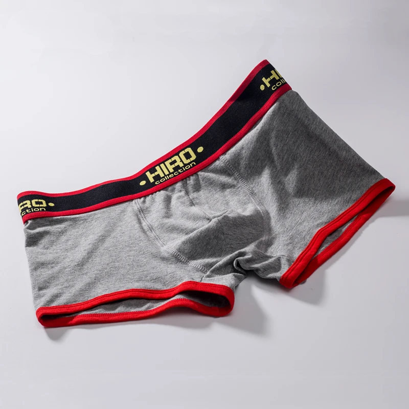 HIRO сексуальное нижнее белье сетчатые трусы боксеры дышащие мягкие хлопковые