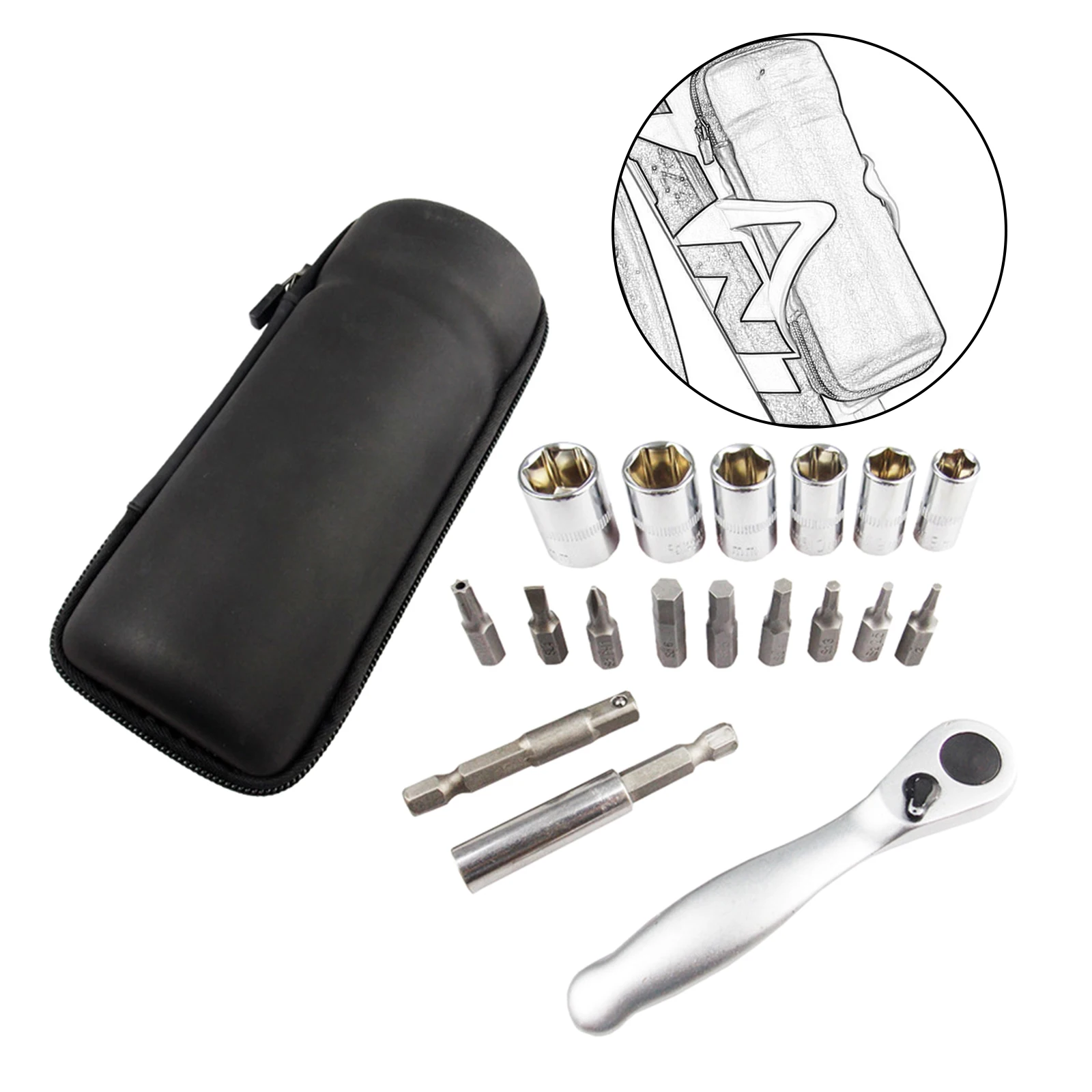 Гаечный ключ с трещоткой металлический гаечный инструменты для ремонта