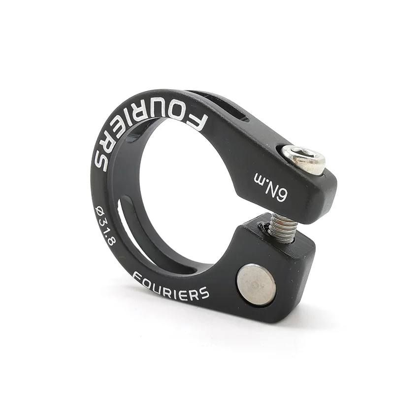 FOURIERS зажим для сиденья MTB дорожный сидения велосипеда Алюминиевый черный 31 8/34 9