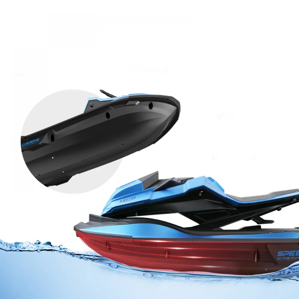

TOYSMARS 1/14 2.4G Motorcycle Double Motor Two Speed Vehicle RC Boat Remote Control Boat Models Outdoor Toys for Boy Kid Gift
