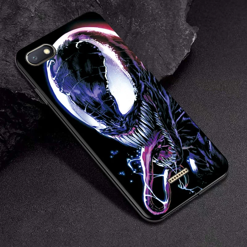 TPUBLK664 Чехол для Xiaomi Redmi 6A чехол Venom Joker черный ТПУ чехол s для Xiaomi Redmi 7A 8A 5A Redmi 8 7 6 Pro Железный человек бампер чехол для телефона - Цвет: TPUBLK664
