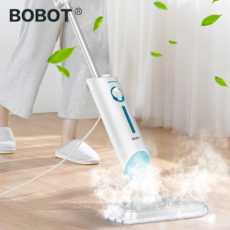 BOBOT Паровая 8010 Паровая дестеризация Швабра электрические паровые очистители Швабра ручной напольный пылесос для уборки метлы