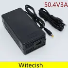 Высококачественное зарядное устройство 50,4 в, 3 А, 50,4 В, 3 А, литий-ионное зарядное устройство для 12S литиевых батарей, поддельная, потерянная десять, бесплатная доставка