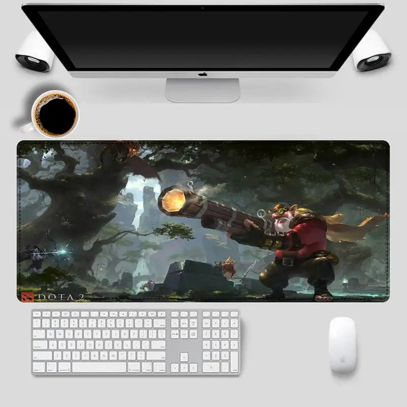 Большой коврик для мыши XXL снайперский Dota 2 ноутбука ПК Настольный большой