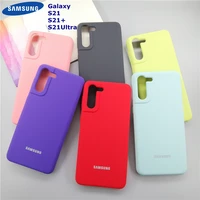 s21 plus s21 ultra silicone cover office liquid silicone case shell for samsung galaxy s21 s21 s21u back cover with box ins