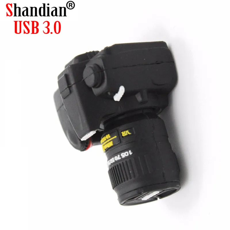 SHANDIAN USB 3 0 оптовая продажа stick Nikon камера Мультфильм Креативный u диск 4 ГБ 8 16 32 64 Гб