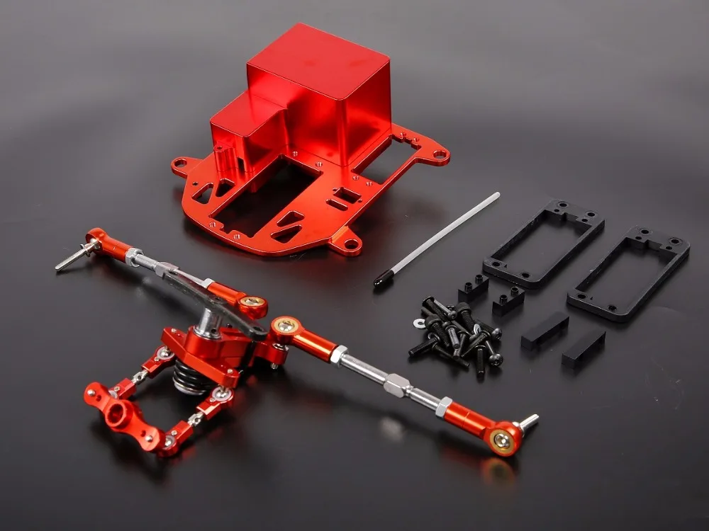 Модернизированный алюминиевый симметричный двухтактный Рулевой Комплект для HPI