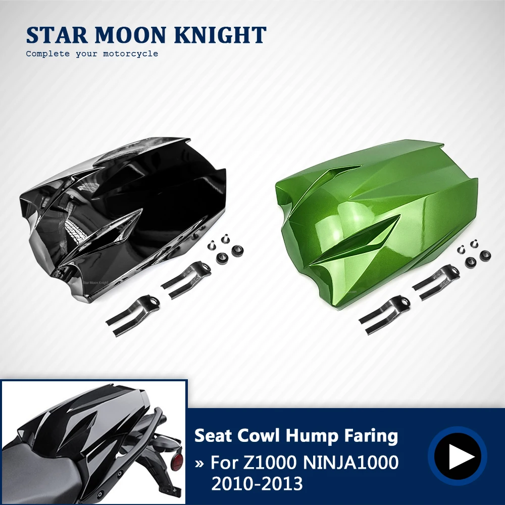 

Motorcycle Rear Pillion Passenger Cowl Seat Back Cover Fairing Part For Kawasaki Z1000 Z 1000 2010 2011 2012 2013