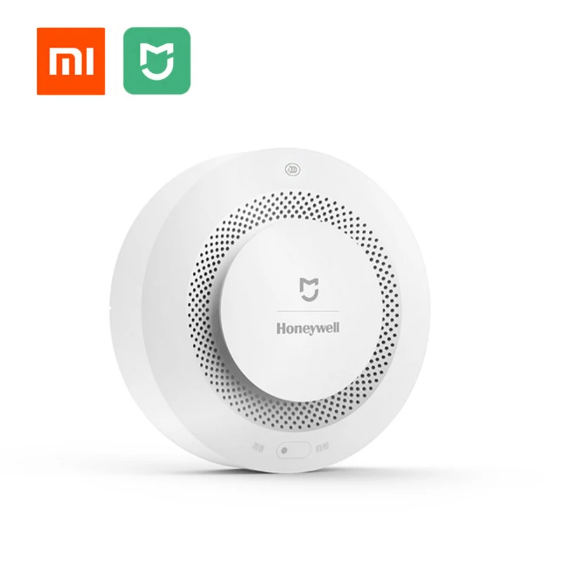 Датчик дыма Xiaomi MIJIA AQARA Беспроводной детектор для защиты от огня с периодическим