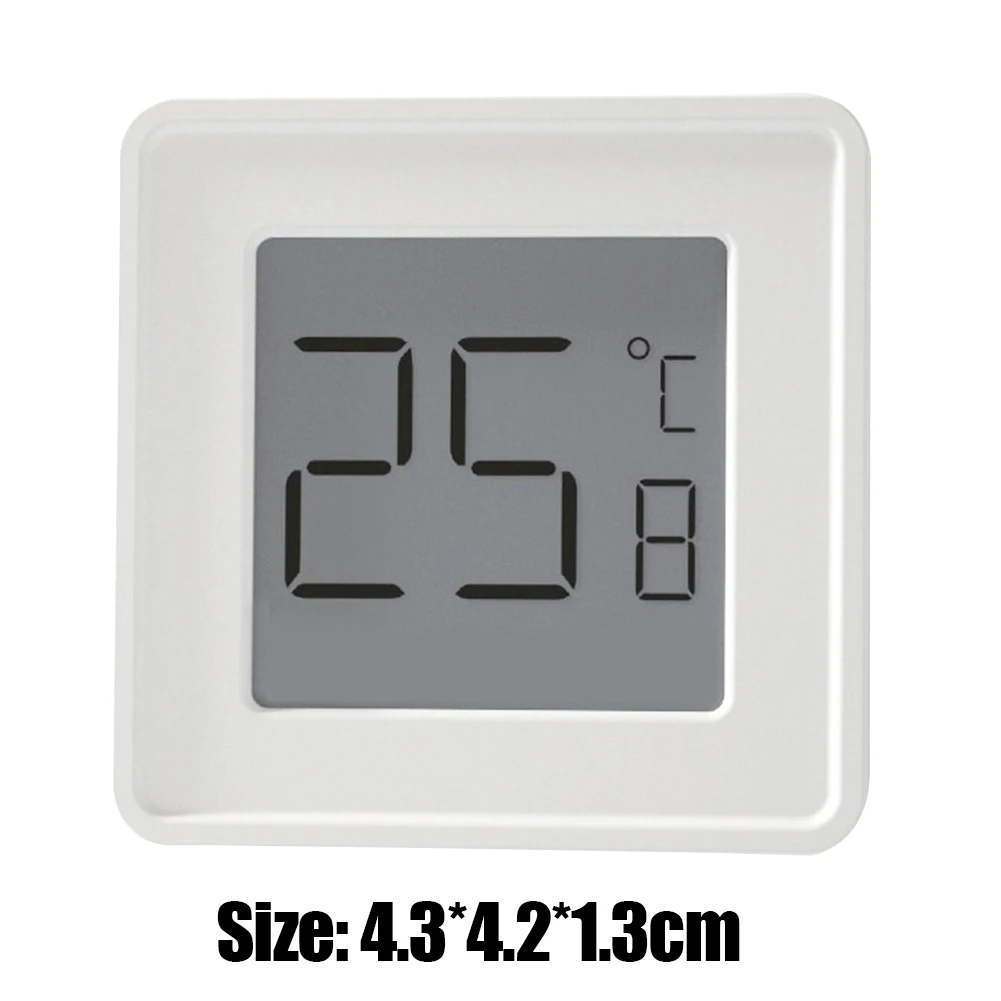 digital lcd thermometer and hygrometer indoor mini thermometer and hygrometer electronic monitor simplified screen for dropship free global shipping