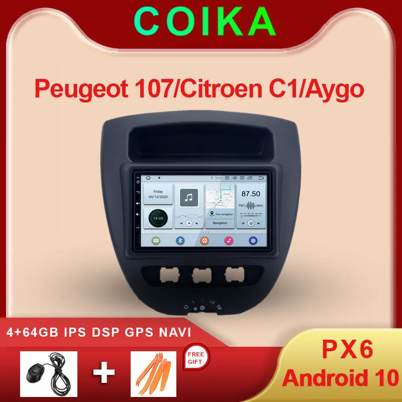 COIKA Android 8 1 Система Автомобильный мультимедийный плеер для BMW F07 GT 2011 2017 Carpaly wifi Google 6