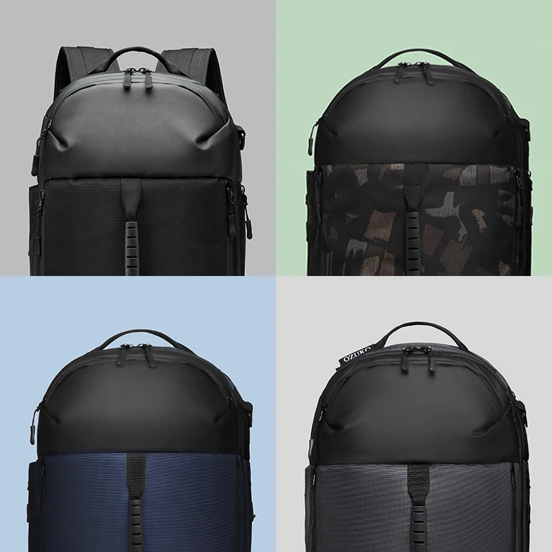 

OZUKO New Multi-function backpack Men Backpack 15.6 inch Laptop Bag Male Waterproof Large Capacity Backpacks Travel Bags Mochila