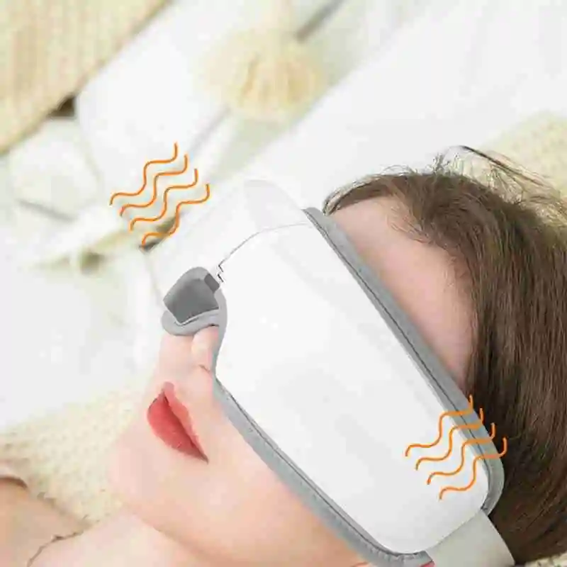 

New Eye Massager with heat 4D Smart Airbag Vibration Eye Care Instrument Heating Bluetooth Music Relieves Fatigue Dark Circles