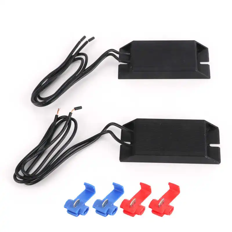 

2 шт. автомобильный светильник Разделение Предупреждение об ошибке декодера с терминалы анти-мерцание лощина сопротивление компенсатор Но...