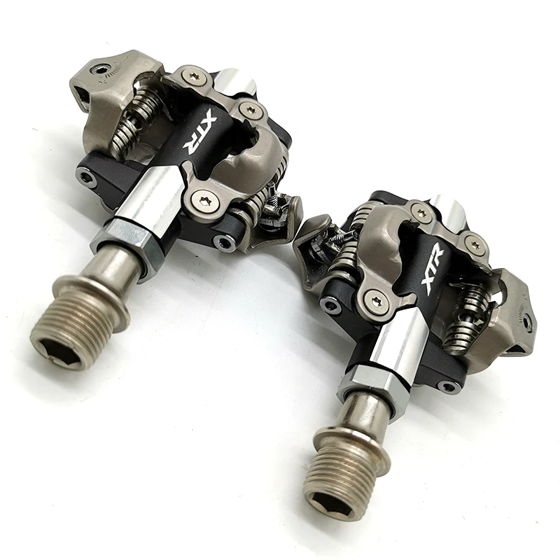 Shimano XTR PD-M9100 Clipless SPD Pedals MTB Mountain Bike Self-locking Pedal with SM-SH51 Cleats Bicycle | Спорт и развлечения