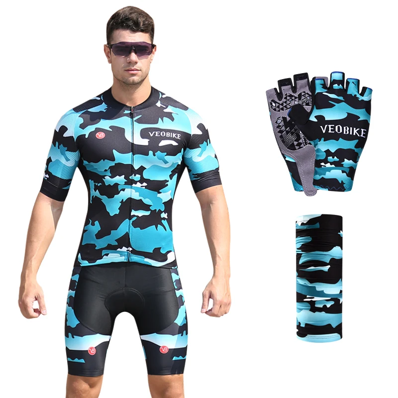 Group 3 Топ качество короткий рукав Велоспорт Джерси наборы Ropa Ciclismo Hombre велосипедная форма быстросохнущая велосипедная Одежда MTB Одежда для велоспорта - Цвет: Group 3