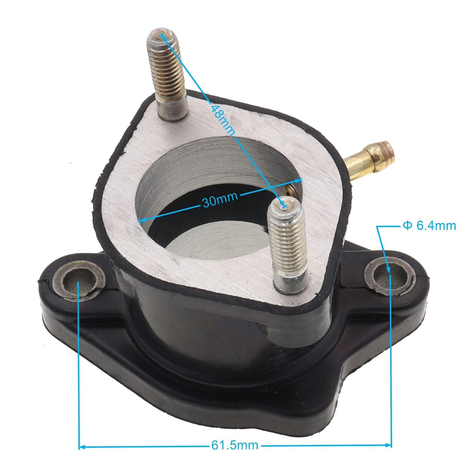 30 мм PZ30 StraightCarburetor впускной коллектор трубы для 200cc 250cc боксе Quad Dirt Bike ATV