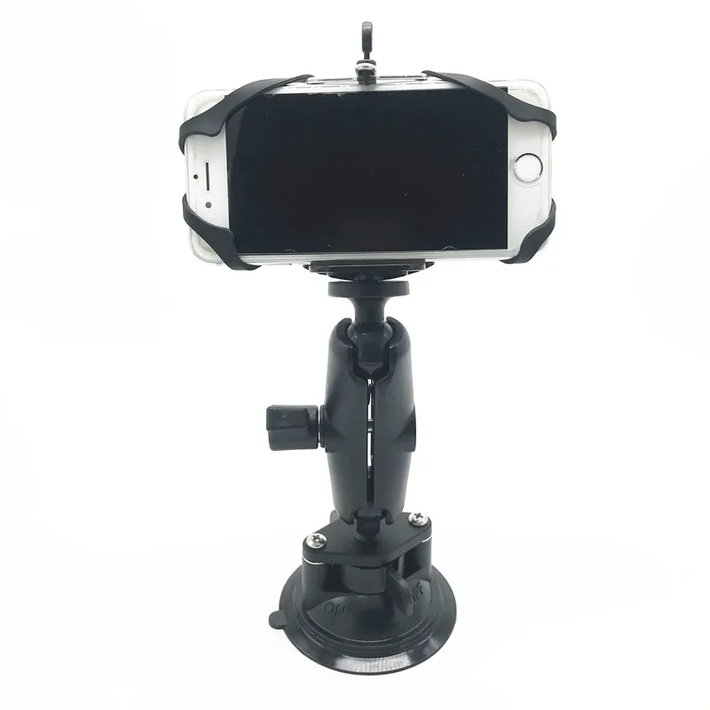 Универсальный поворотный замок на присоске с креплением 1/4 20 для Canon Nikon Sony DSLR и