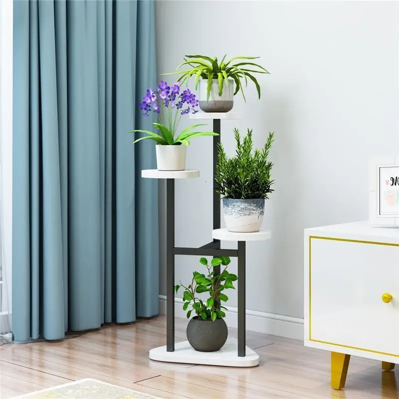 Интерьер Etagere Plante стенд горшок стол Estanteria растения гостиная лестница стойка на