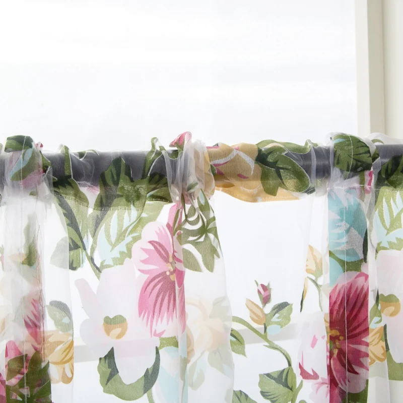 120x120 см оконный экран для спальни гостиной короткий занавес светильник