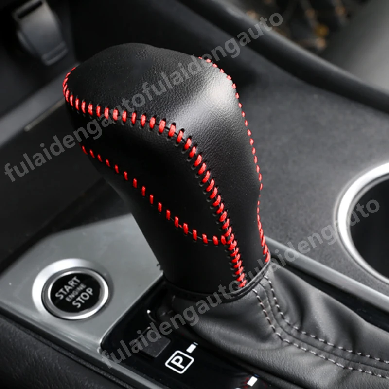 Для Nissan Teana Altima 2019-2021 Новый DIY резьба Автоматическая Кожа Чехол для рычага