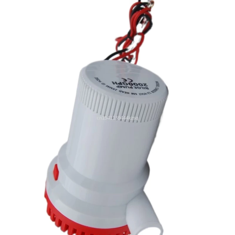 Бесплатная доставка высокого давления 2000GPH лодка откачивающий насос 24 v dc 12 каяк