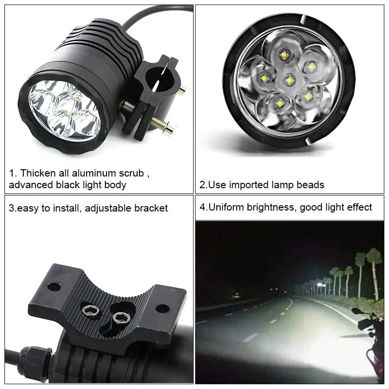 1 комплект мотоцикл туман светильник s Для BMW R1200GS ADV F800GS F700GS F650GS K1600 светодиодный