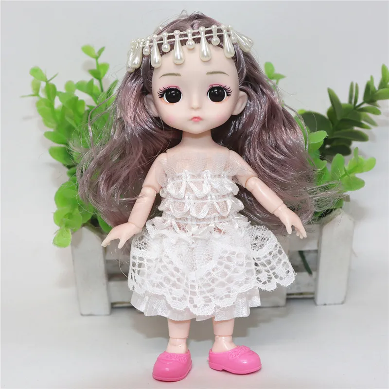 Кукла шарнирная с подвижным шарниром 1/12 модная 3D большими глазами для мальчиков