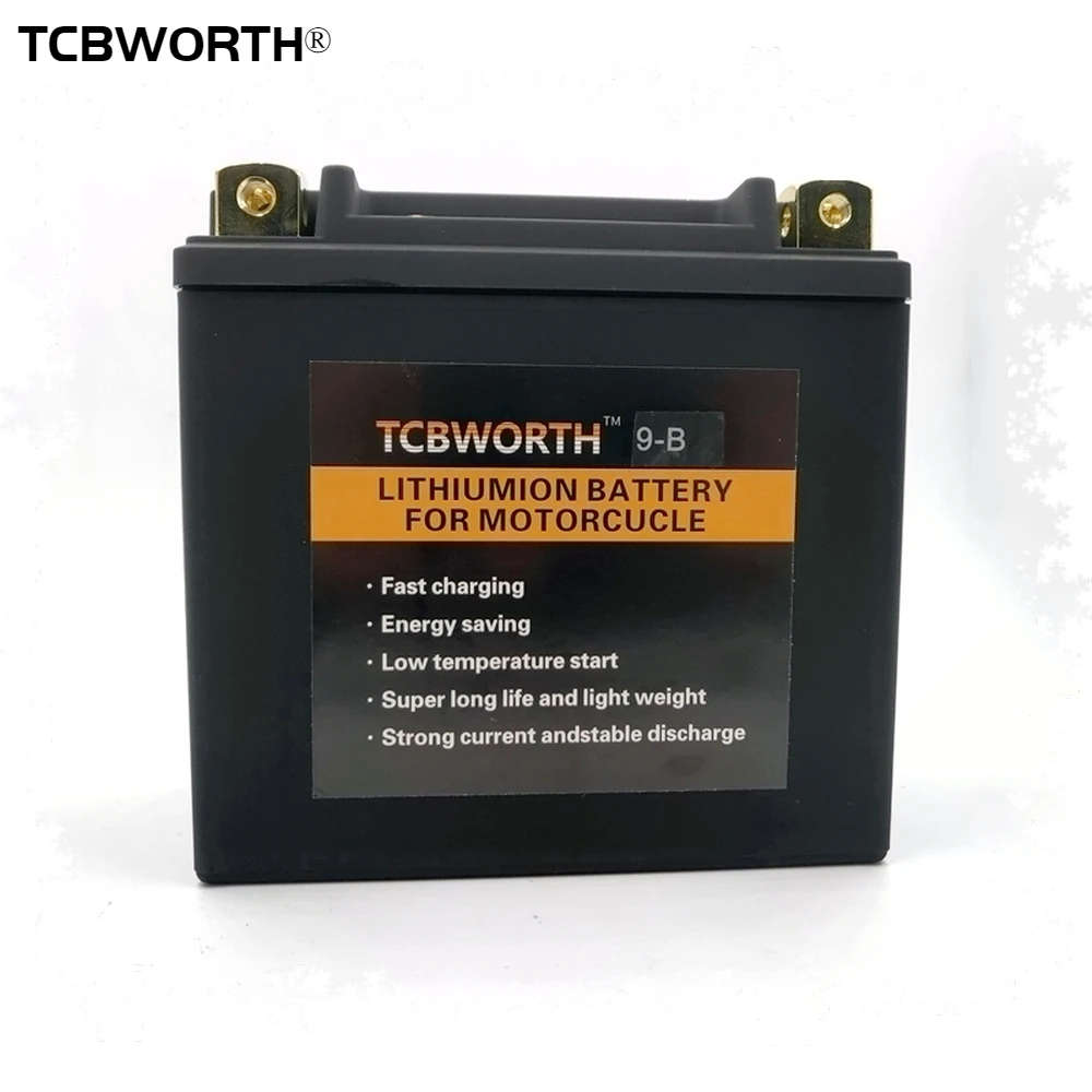 9 BS B 12V 6AH 350A фосфат лития Мотоциклетные батареи двигатель стартера мотора низкая