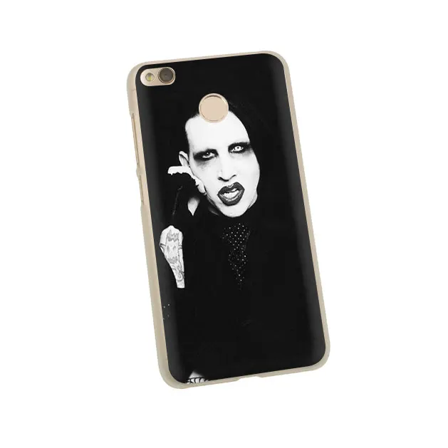 Защитный жесткий чехол для телефона EWAU Marilyn Manson для Xiaomi Redmi 4A 4X5 5A 6 6A 7 7A Plus GO S2 K20 pro