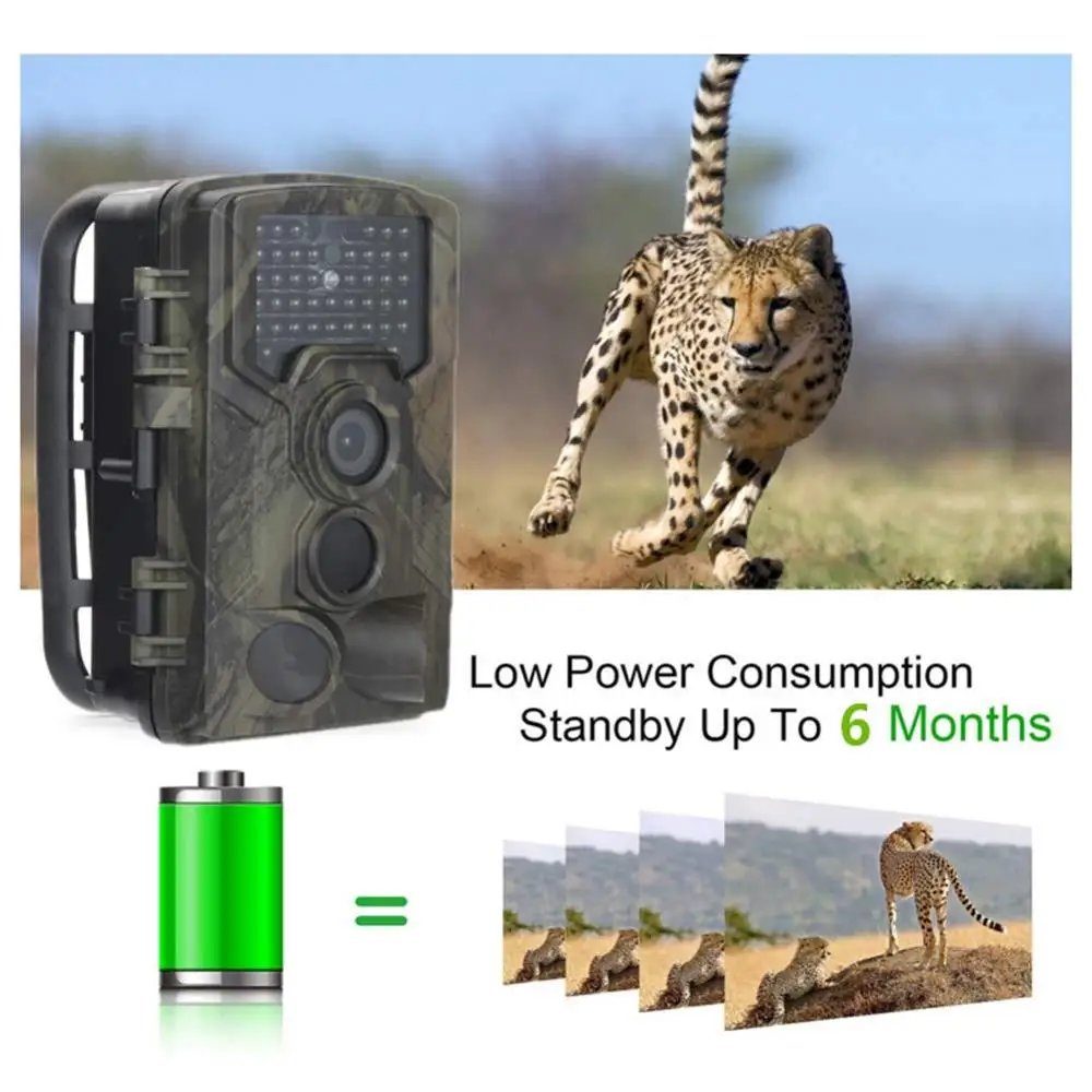 Фотоловушка с функцией ночного видения 16 МП 940 нм|Камеры для охоты| |