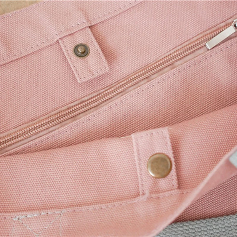 

New Canvas Shoulder Bag Environmental Shopping Bag Handbag Messenger Bag Wallet Ladies Casual Handbag