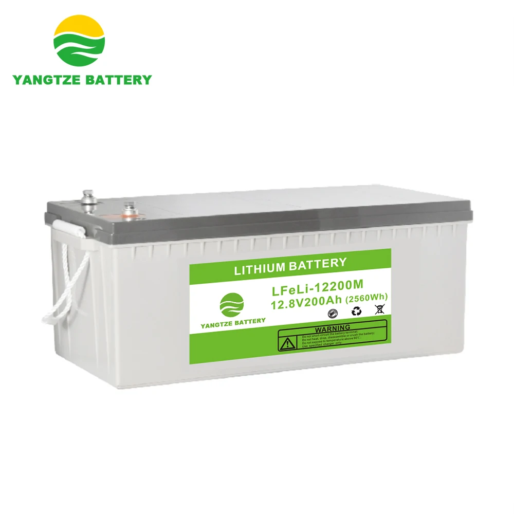 

Yangtze 12v 200ah lithium battery solar