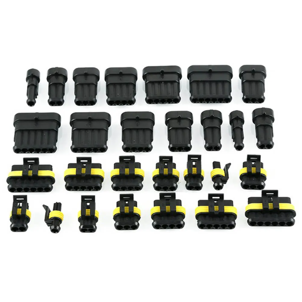 240 шт. Многоконтактный автомобильный водонепроницаемый электрический разъем