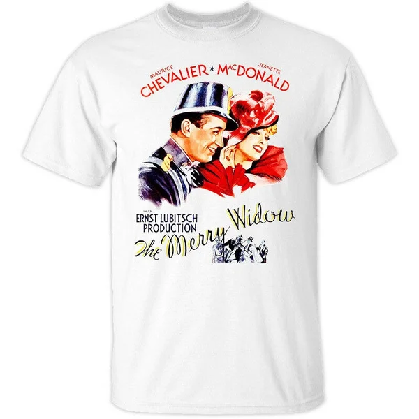 

The Merry Widow, Movie Poster (1952) T-shirt (white) Cotton Classic Fit