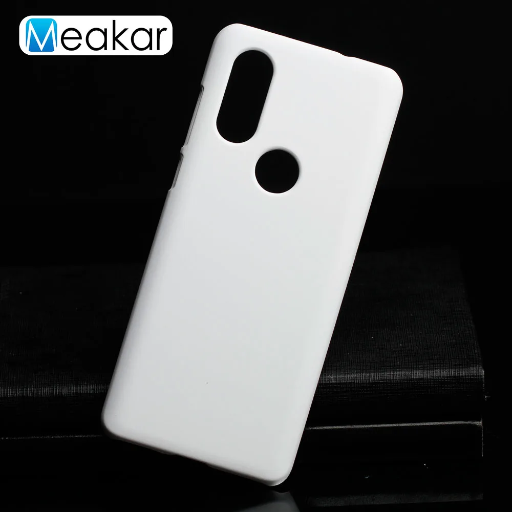 Матовая Пластик Coque 5.86For мото один чехол для Motorola Moto один P30 P40 видение Мощность играть Примечание телефона чехол-лента на заднюю панель - Цвет: White
