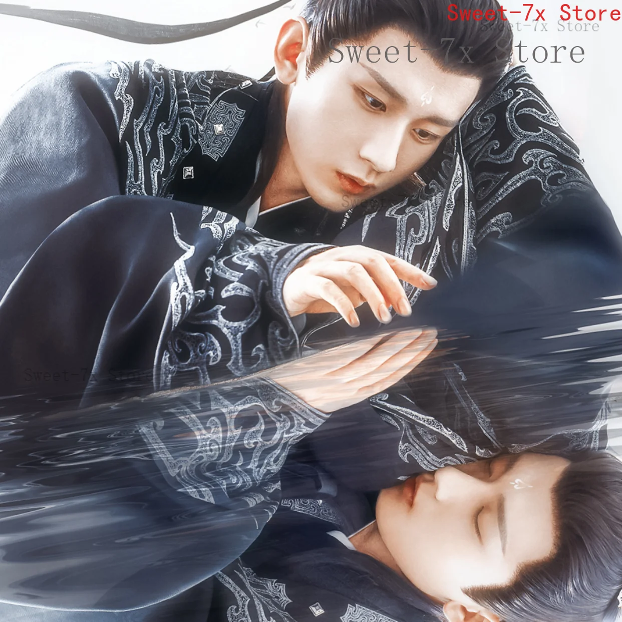 

Chinese Costume Male Celebrities Canvas Painting Art Nordic Posters and Prints Wall Pictures for Living Room Decor Frameless