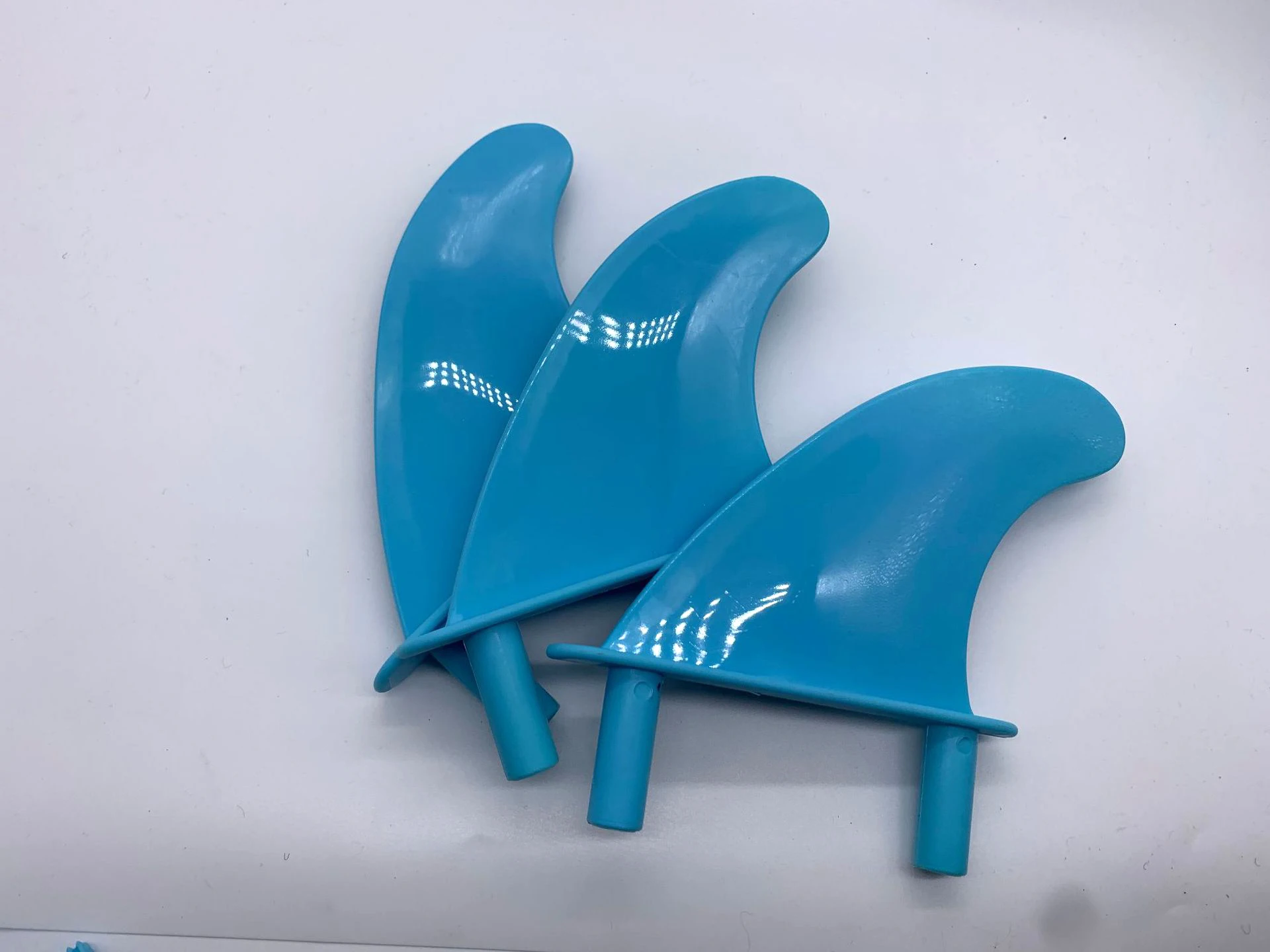 3 шт./компл. Пластик с мягким верхом Плавник для серфинга производительность Фин