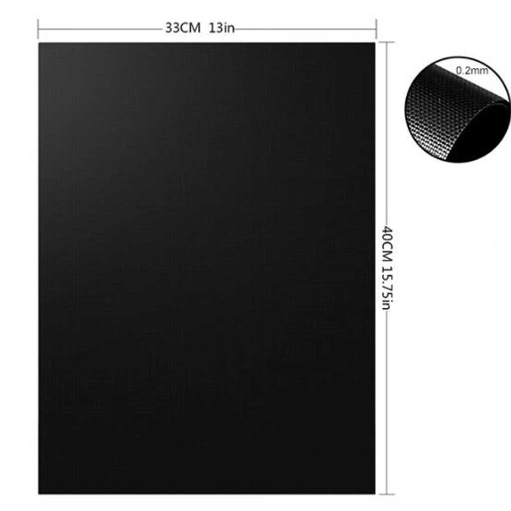 4Pcs Reusable Non-stick BBQ Grill Mats with Basting Brush Heat Resistant Cooking Baking Grilling Sheet Barbecue Accessories Tool |