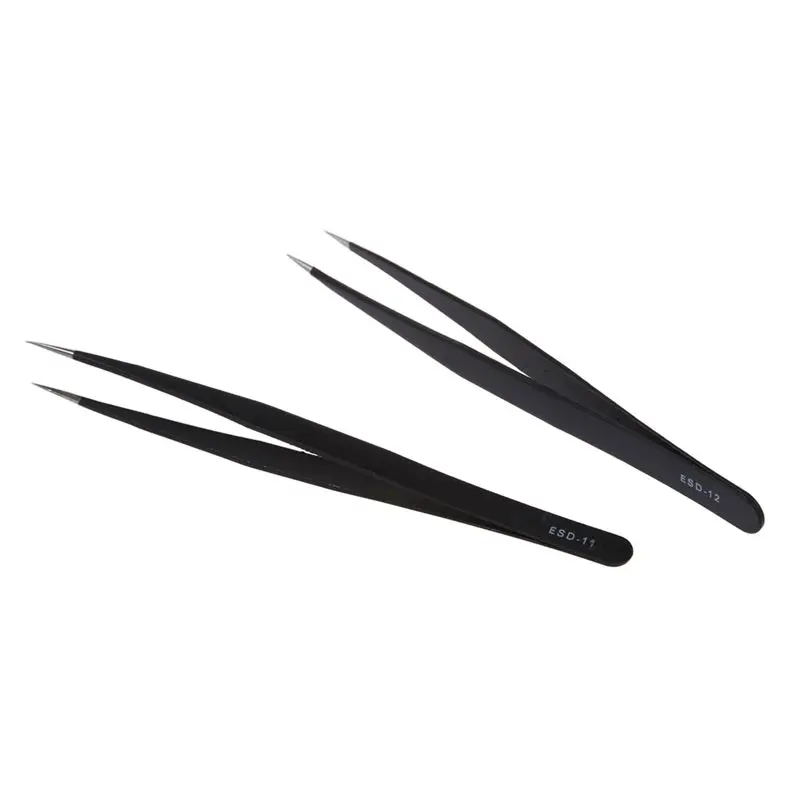 6 шт. Профессиональный безопасный Антистатический пинцет ремонт и обслуживание