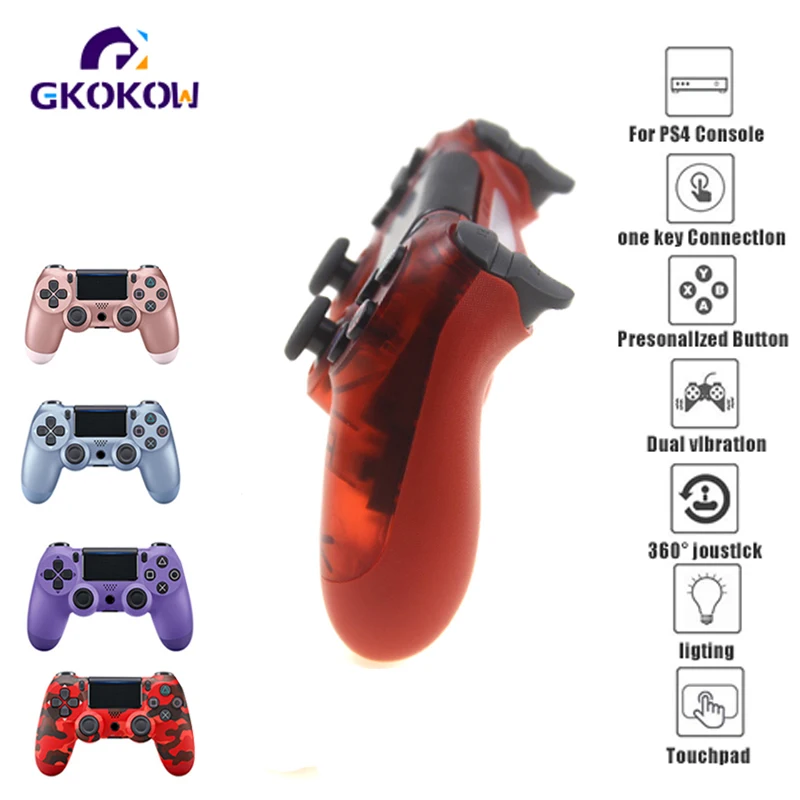 Новая версия 2 4,0 контроллер для SONY PS4 Геймпад для Play Station 4 джойстик Беспроводная консоль для PS3 для Dualshock