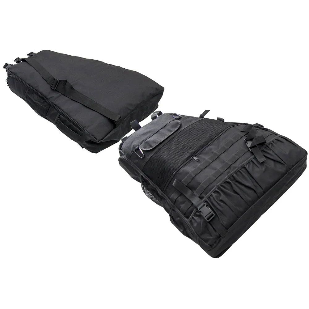 

2pcs Roll Bar Storage Bag Cargo Organizers for Jeep Wrangler JK 4-door 2007-2018