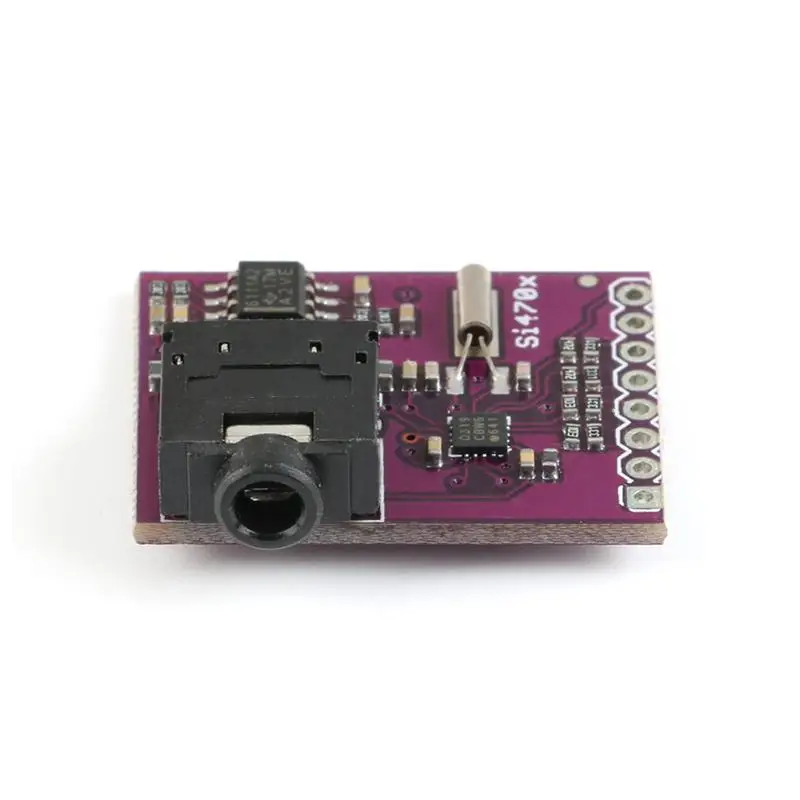 FM-тюнер Si4703 оценочная плата FM-радио модуль макетная тюнер с разъемом 3 5 мм для