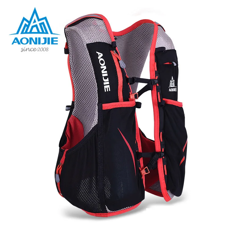 AONIJIE 5L C928 Women Men Bag Marathon Hydration Vest Pack for 1.5L Water Bag Cycling Hiking Bag Outdoor Sport Running Backpack
