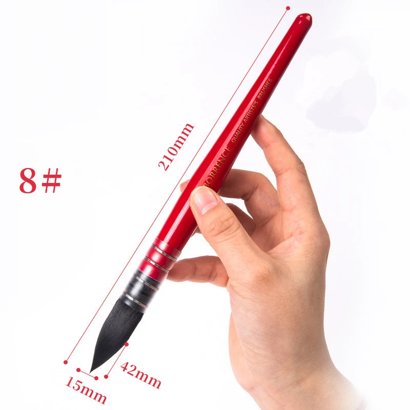 

1Piece Squirrel's Hair Artist Watercolor Paint Brush High Quality Pointed Painting Brushes For Watercolor Pinceles Acuarela Art