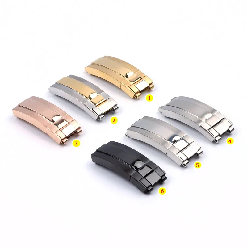 Силиконовый фторкаучуковый водонепроницаемый ремешок для часов 20 мм х 16 Rolex